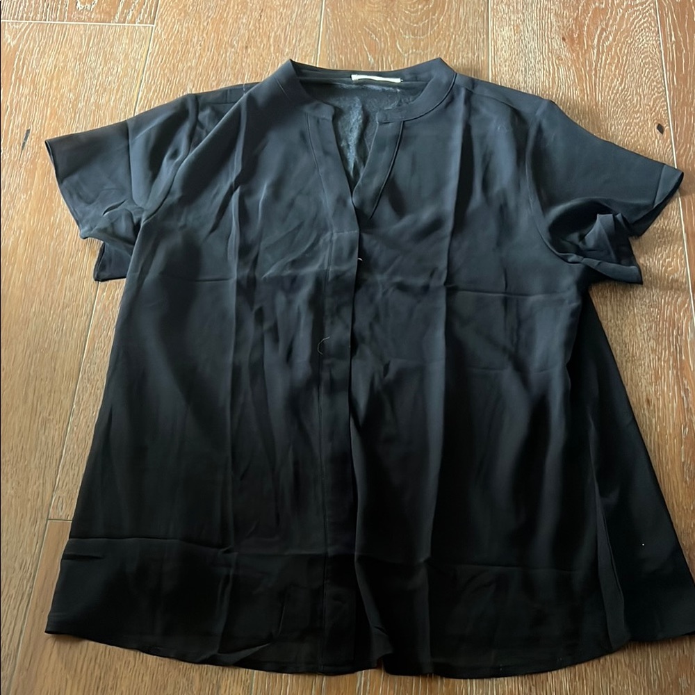 Bon Bebe Black Blouse Lined